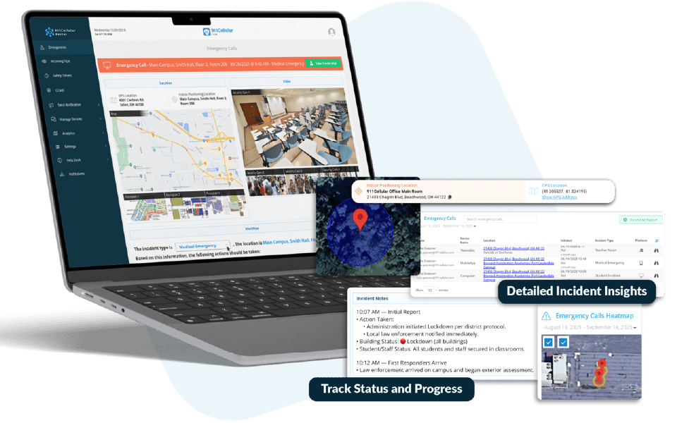 911Cellular Hub - Incident Management