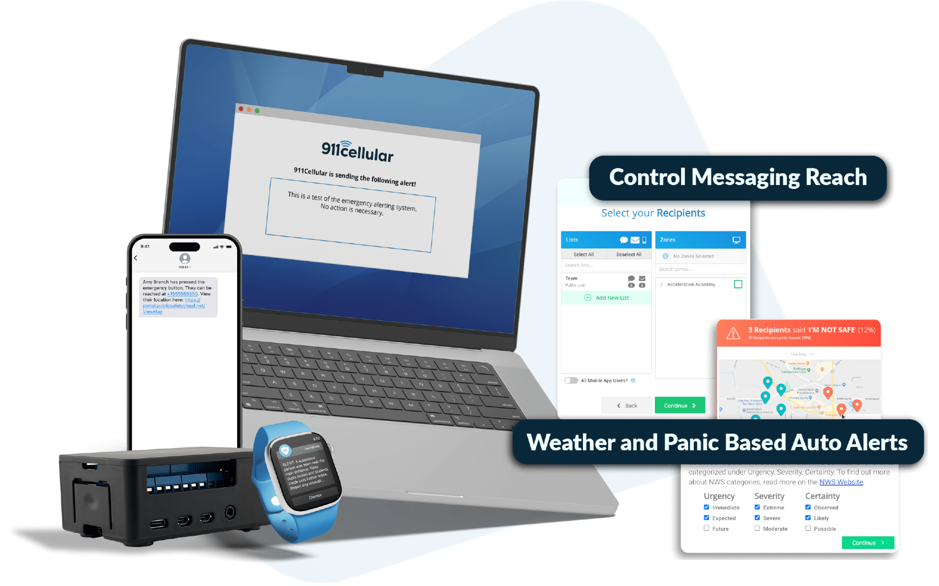 911Cellular Notify - Campus Mass Communication