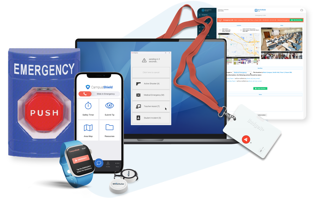 911Cellular Safety Platform Solutions