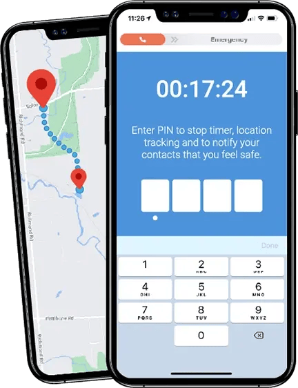 mobile safety app emergency security 911cellular safety timer