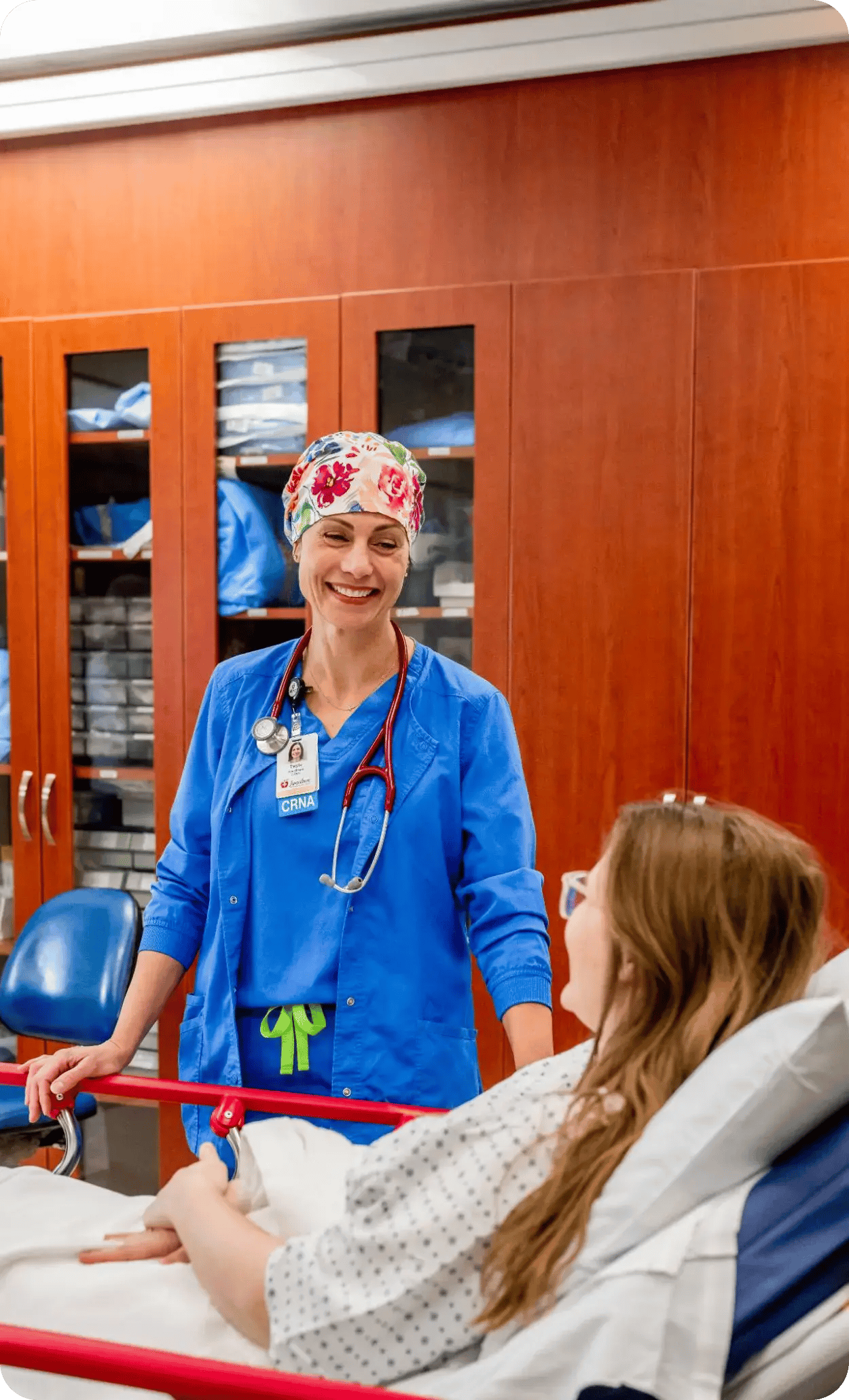JRMC-Challenges-Female Nurse Helping Young Girl Patient