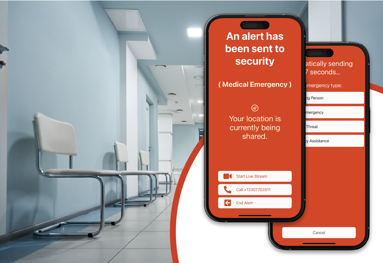 Panic Alert Button In-App Feature