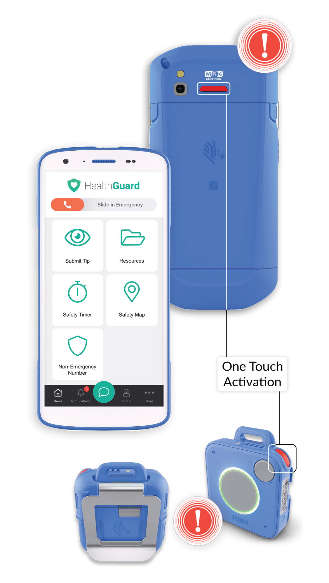 Zebra HC50 and WS101 Activation Methods Zebra HC50 and WS101 Activation Methods