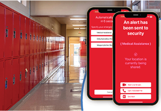 Central Catholic High School Mobile Safety App Panic Alert Button