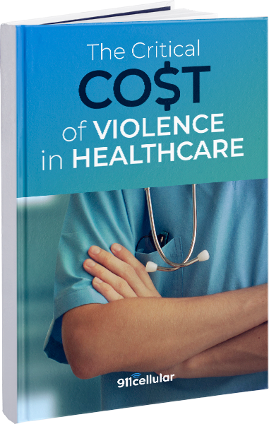 911Cellular Critical Cost of Violence in Healthcare ebook cover